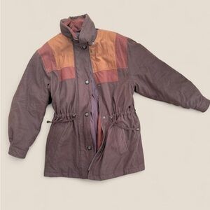 Gallery Women's Brown and Orange Utility Jacket